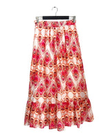 Maxi falda encauchada