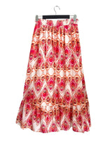 Maxi falda encauchada