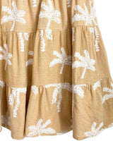 Falda midi en capas