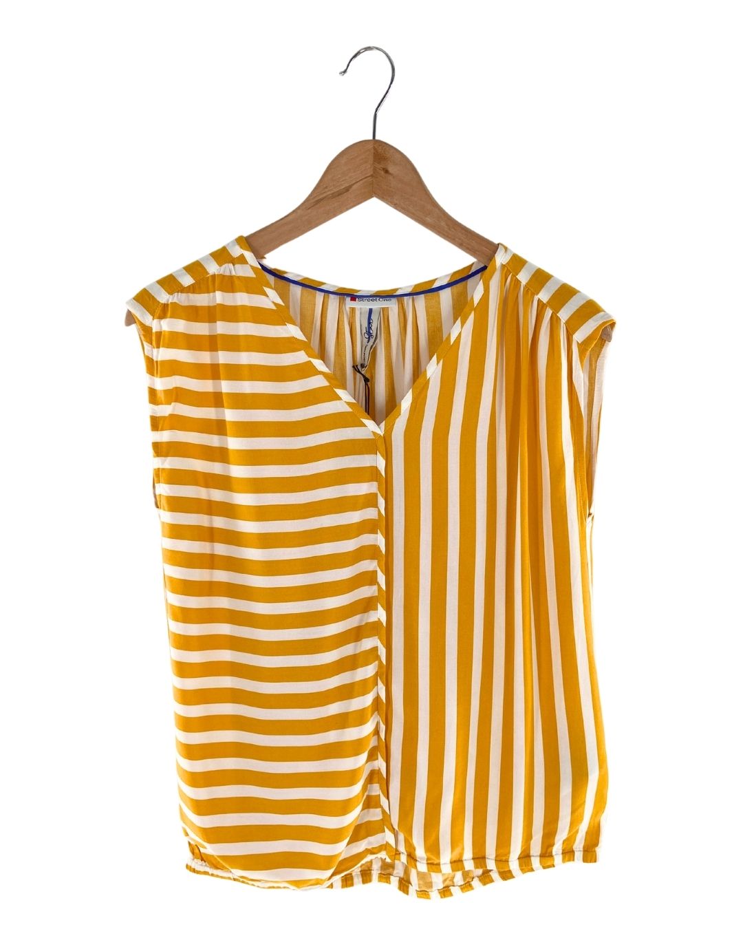 Blusa sleeveless a rayas