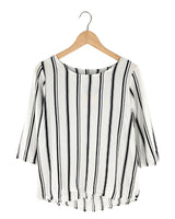Blusa manga 3/4 a rayas