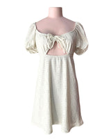 Vestido mini con bordados