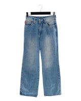 Jean rígido wide leg