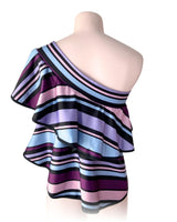 Blusa licrada a franjas
