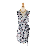 Vestido wrap print