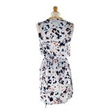 Vestido wrap print