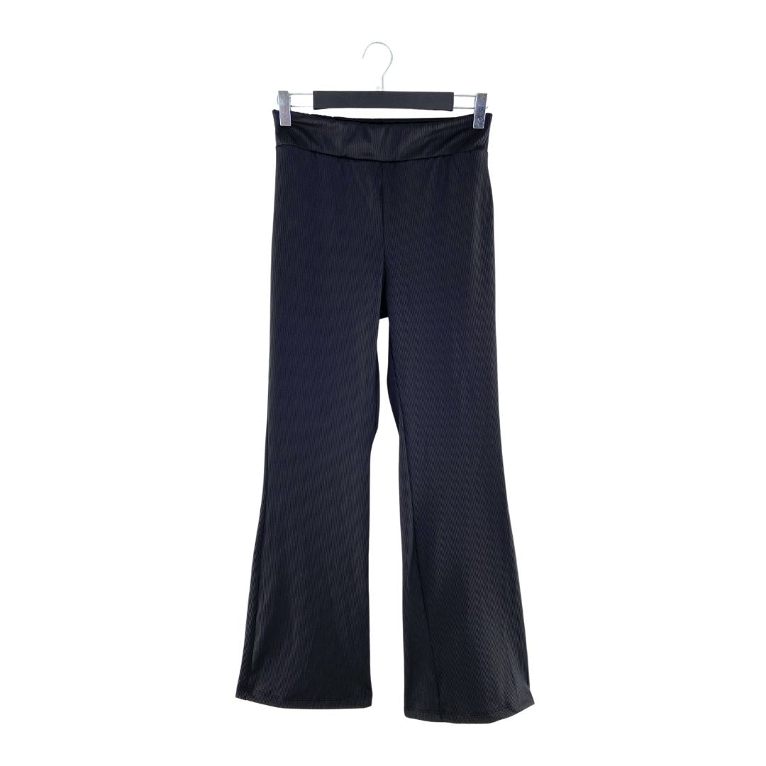 Soft pant flare fit en canalé