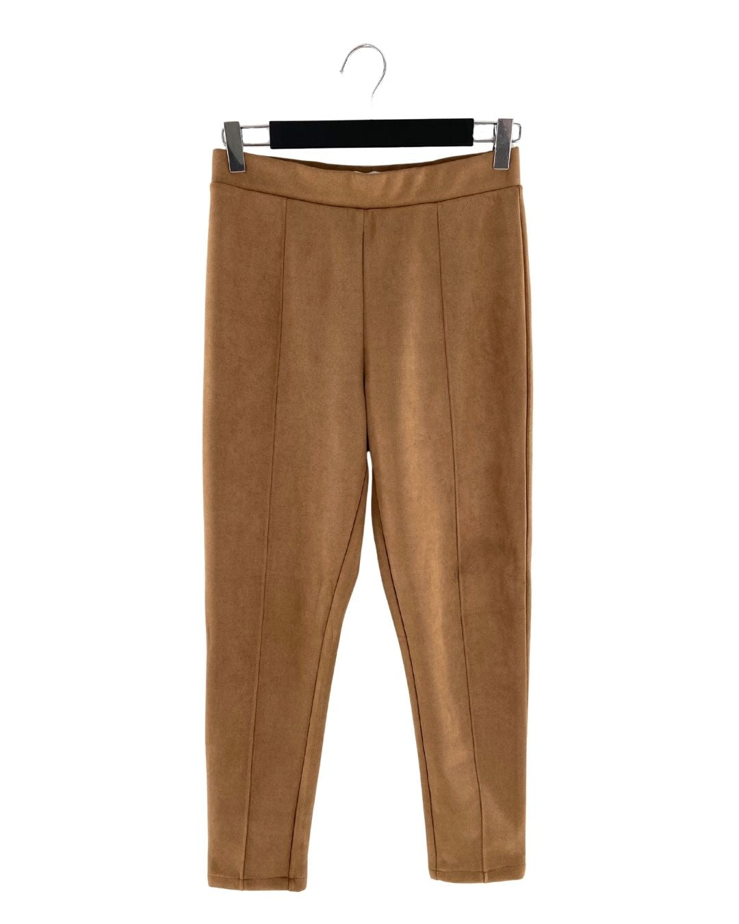 Pantalón skinny en antelina