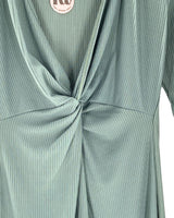 Vestido midi canalé