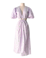 Maxi vestido estructurado