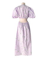 Maxi vestido estructurado