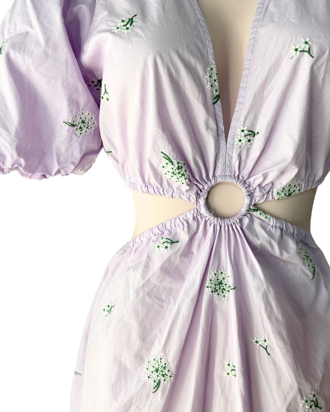 Maxi vestido estructurado
