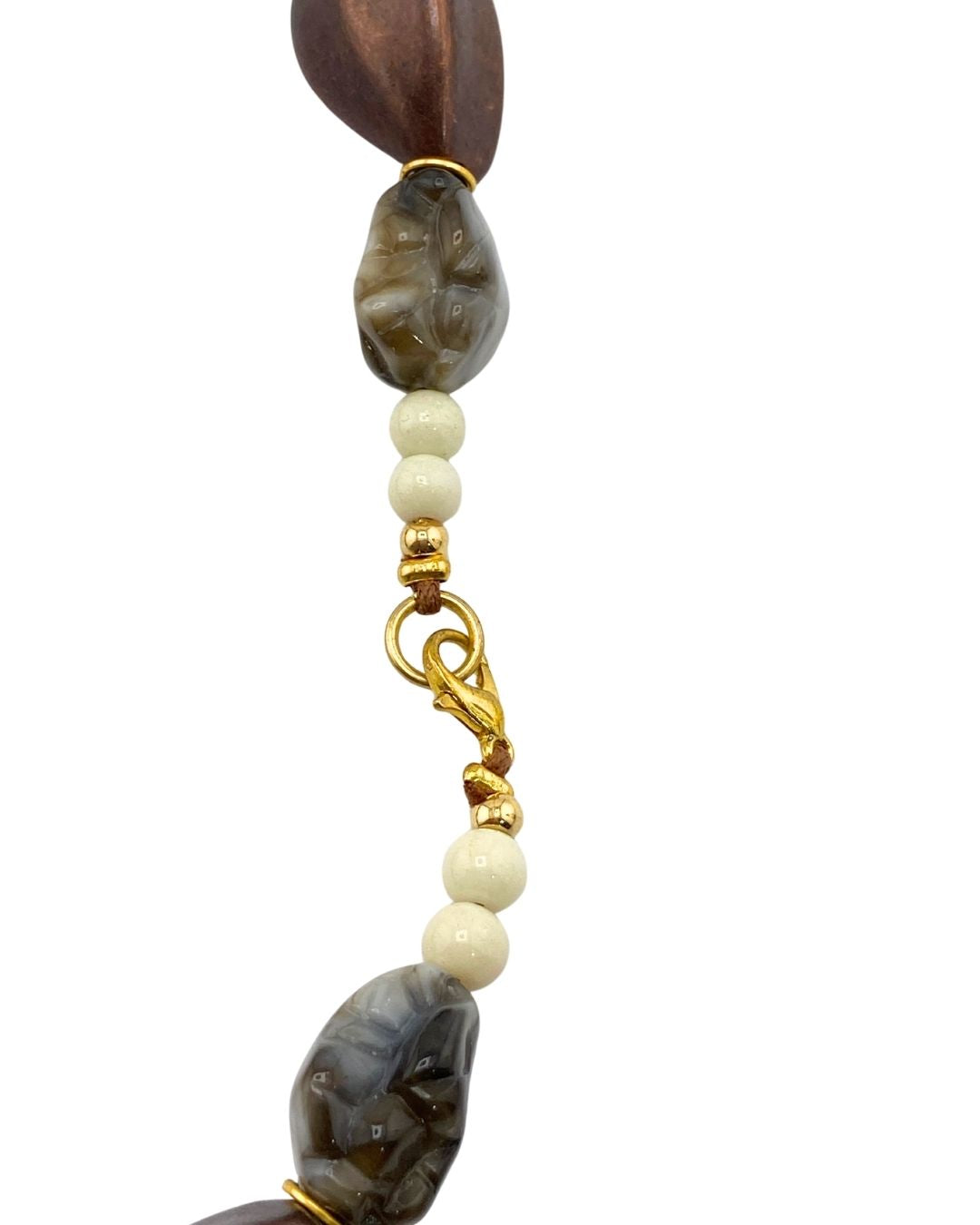 Collar pepas marmol