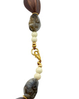 Collar pepas marmol