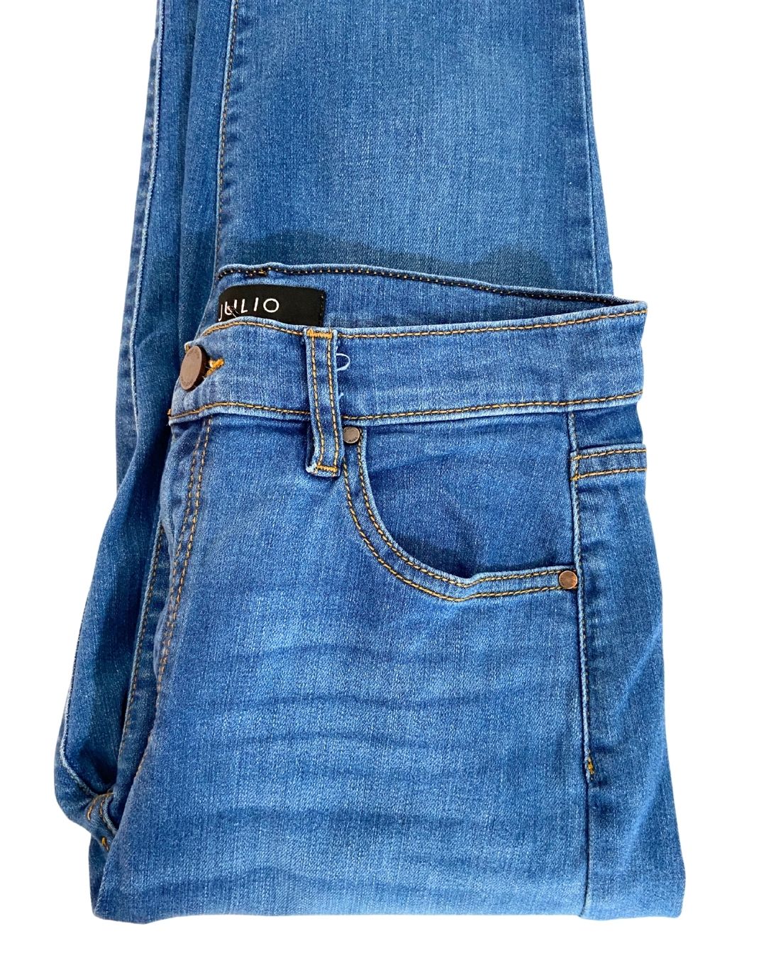 Jean stretch skinny botas