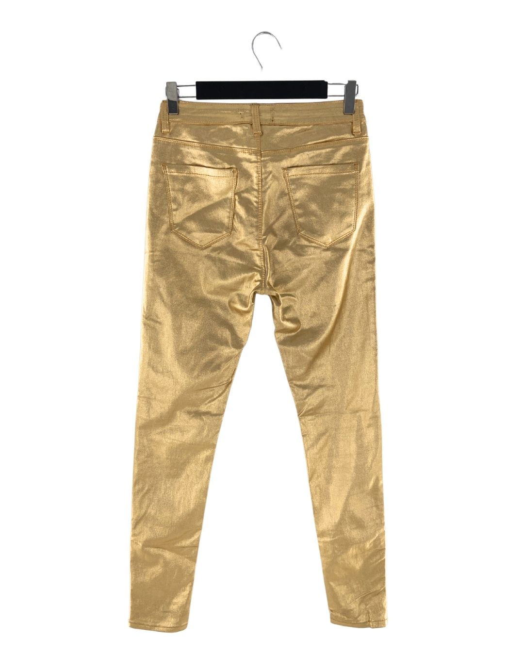 Pantalón stretch metalizado
