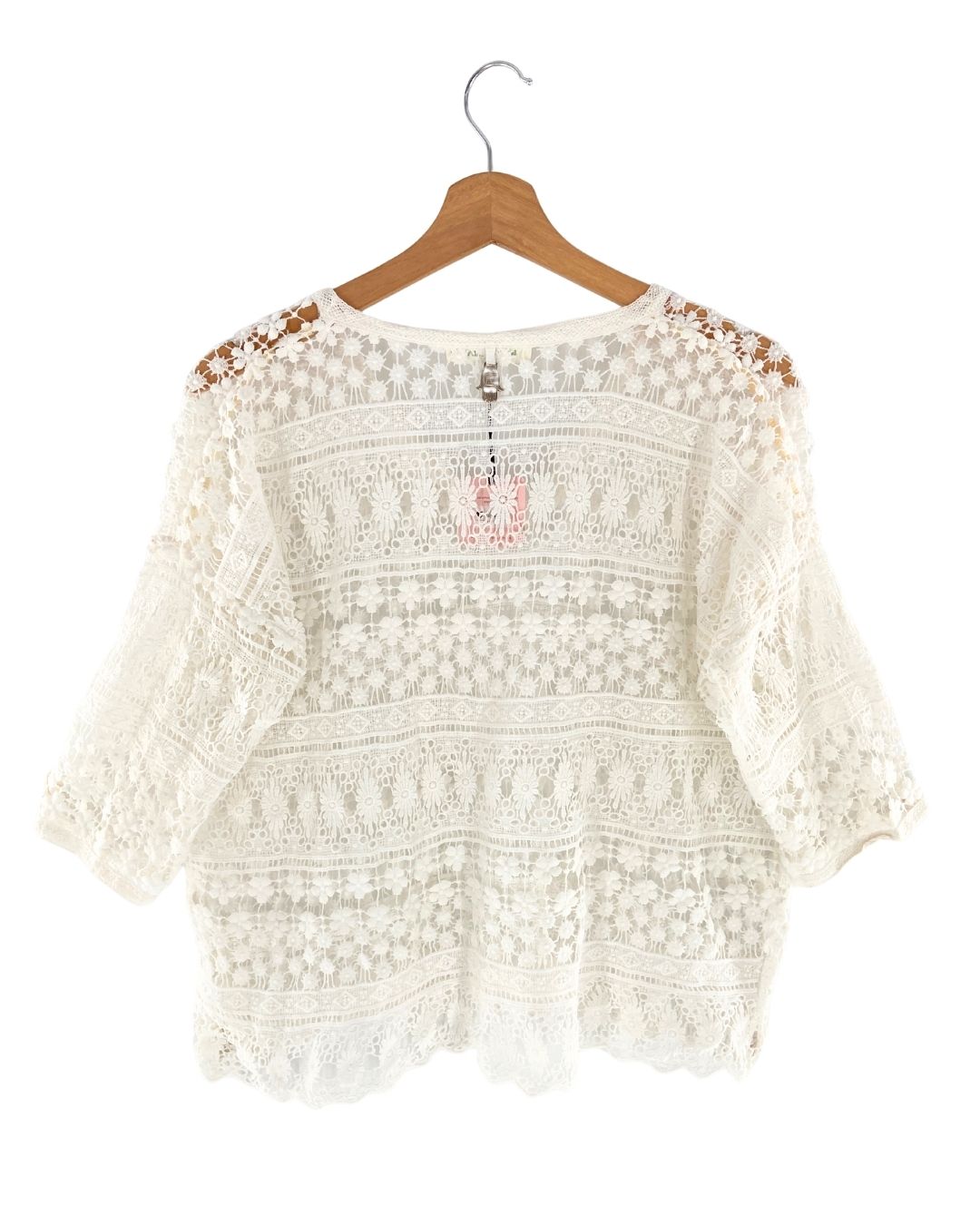 Blusa en guipure