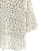 Blusa en guipure
