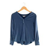 Blusa manga larga con textura
