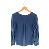 Blusa manga larga con textura