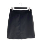 Falda midi costura decorativa