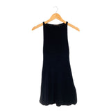 Vestido mini sleeveless tejido
