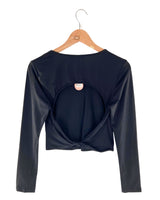 Blusa licrada con cut out