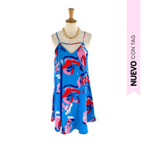 Vestido mini satinado