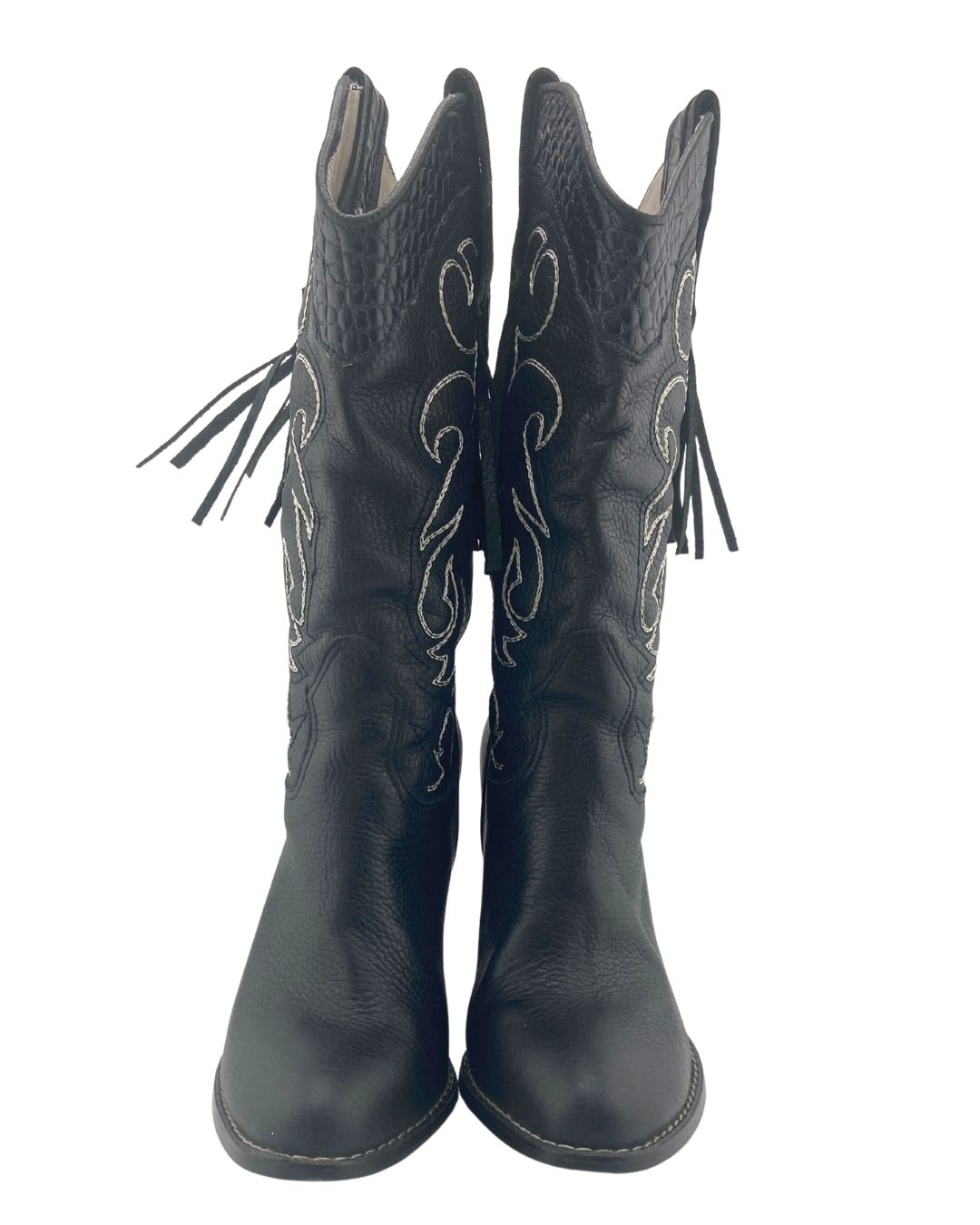 Botas texanas tacón alto