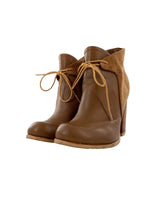 Botines doble textura