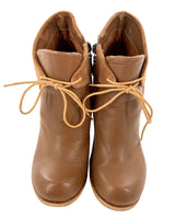 Botines doble textura