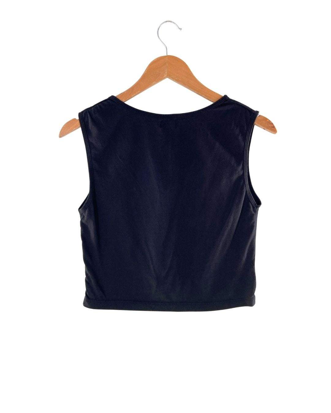 Top sleeveless con aberturas