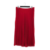Maxi falda plisada