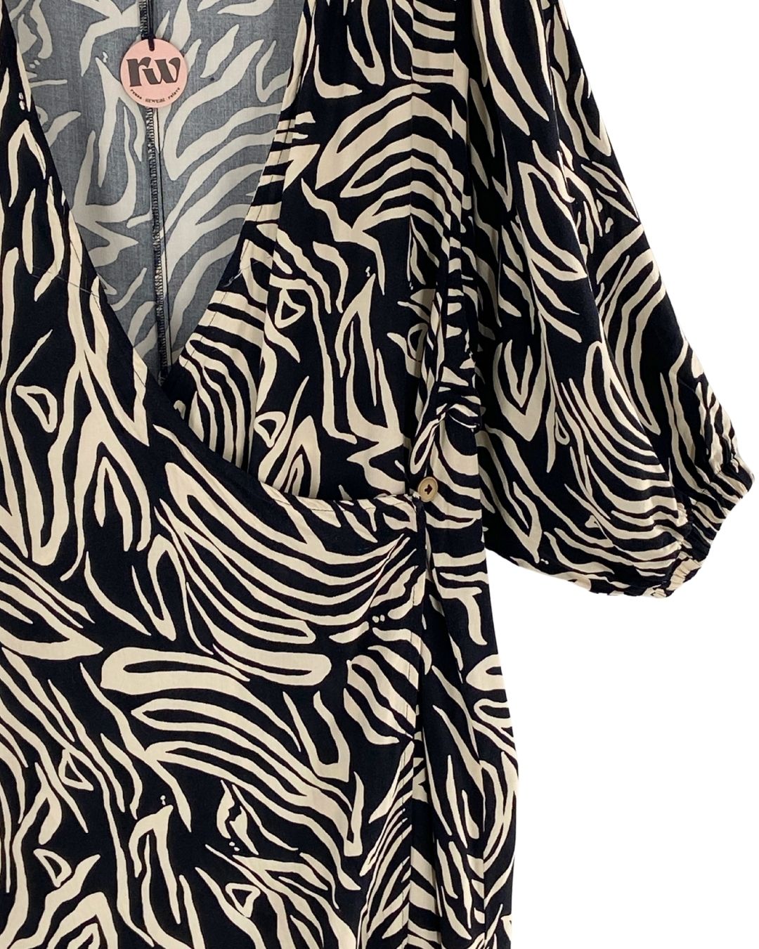Maxi vestido wrap