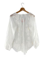 Blusa con cierre chino