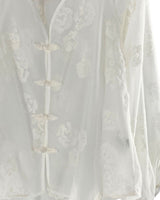 Blusa con cierre chino