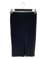 Falda midi stretch con textura