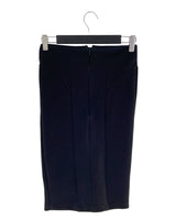 Falda midi stretch con textura
