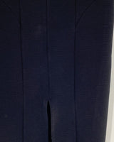 Falda midi stretch con textura