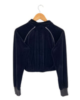 Chaqueta crop con textura