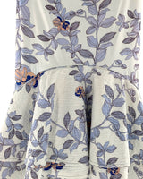 Falda high and low print