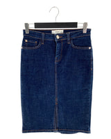 Falda lapiz en denim