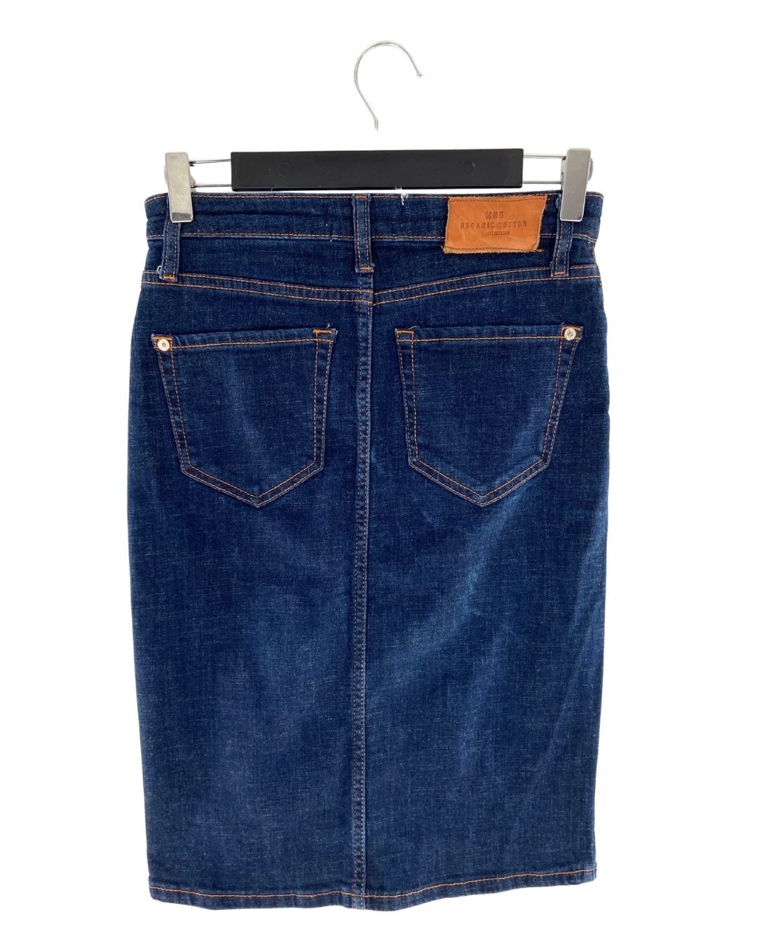 Falda lapiz en denim