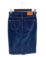 Falda lapiz en denim