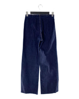 Jean wide leg en denim stretch