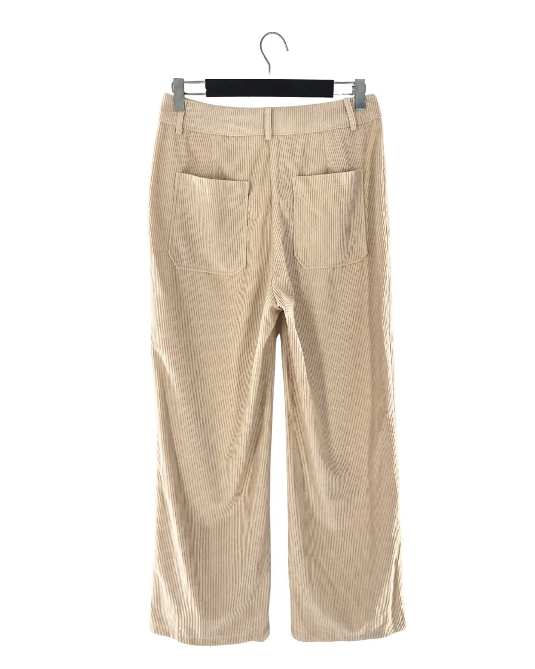 Pantalón wide leg en pana