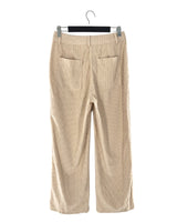 Pantalón wide leg en pana