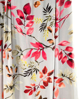 Maxi falda satinada print