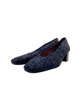 Zapatos tacón bajo con textura