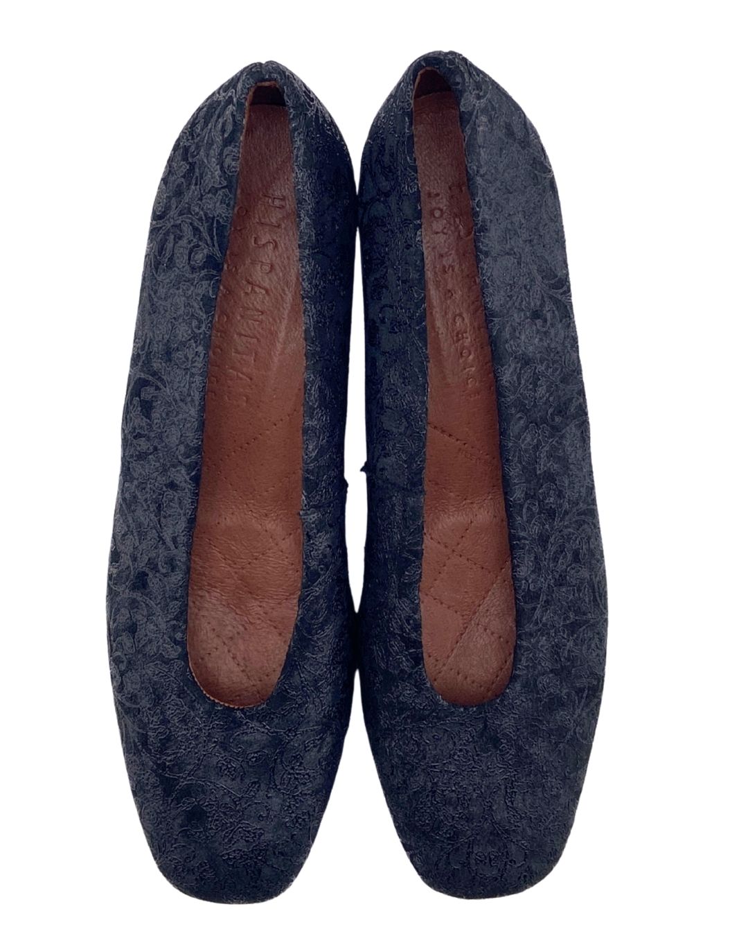 Zapatos tacón bajo con textura